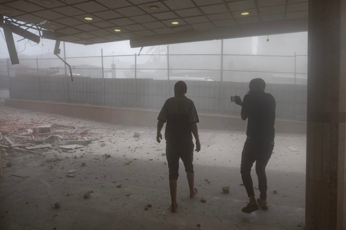 Cuatro periodistas murieron durante un ataque israelí en un hospital de Gaza