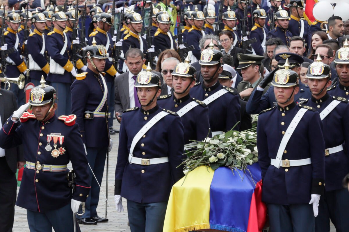 En imágenes: Colombia le dio el último adiós a Miguel Uribe Turbay