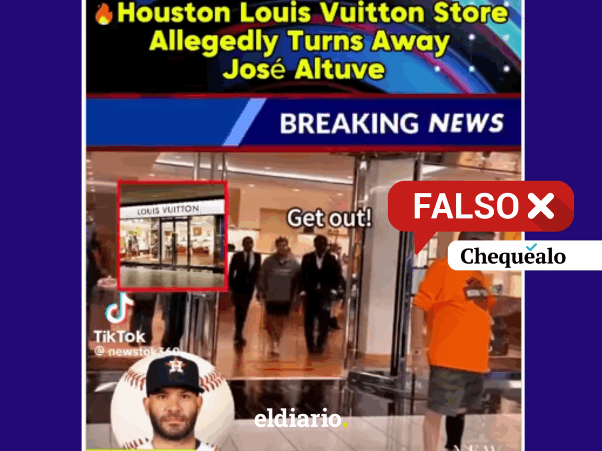 ¿El pelotero venezolano José Altuve sufrió de discriminación en una tienda Louis Vuitton de EE UU?