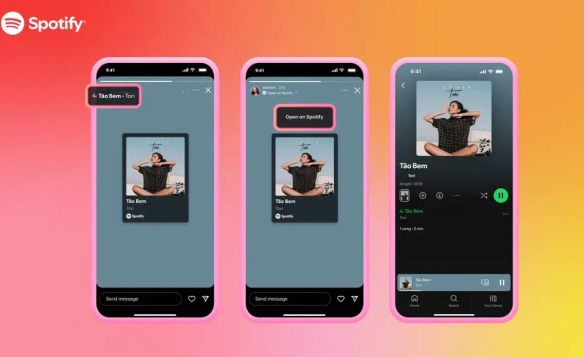 Cómo compartir música directamente de Spotify en Instagram