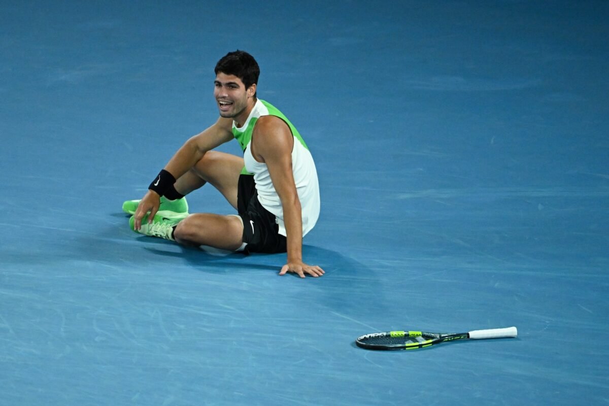 Alcaraz  el Abierto de Australia y completa el Grand Slam