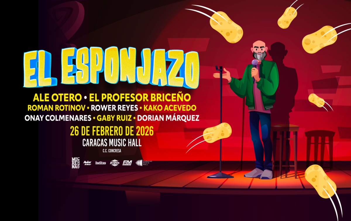 “El Esponjazo” estrena nueva sede en Caracas Music Hall con un formato innovador de comedia
