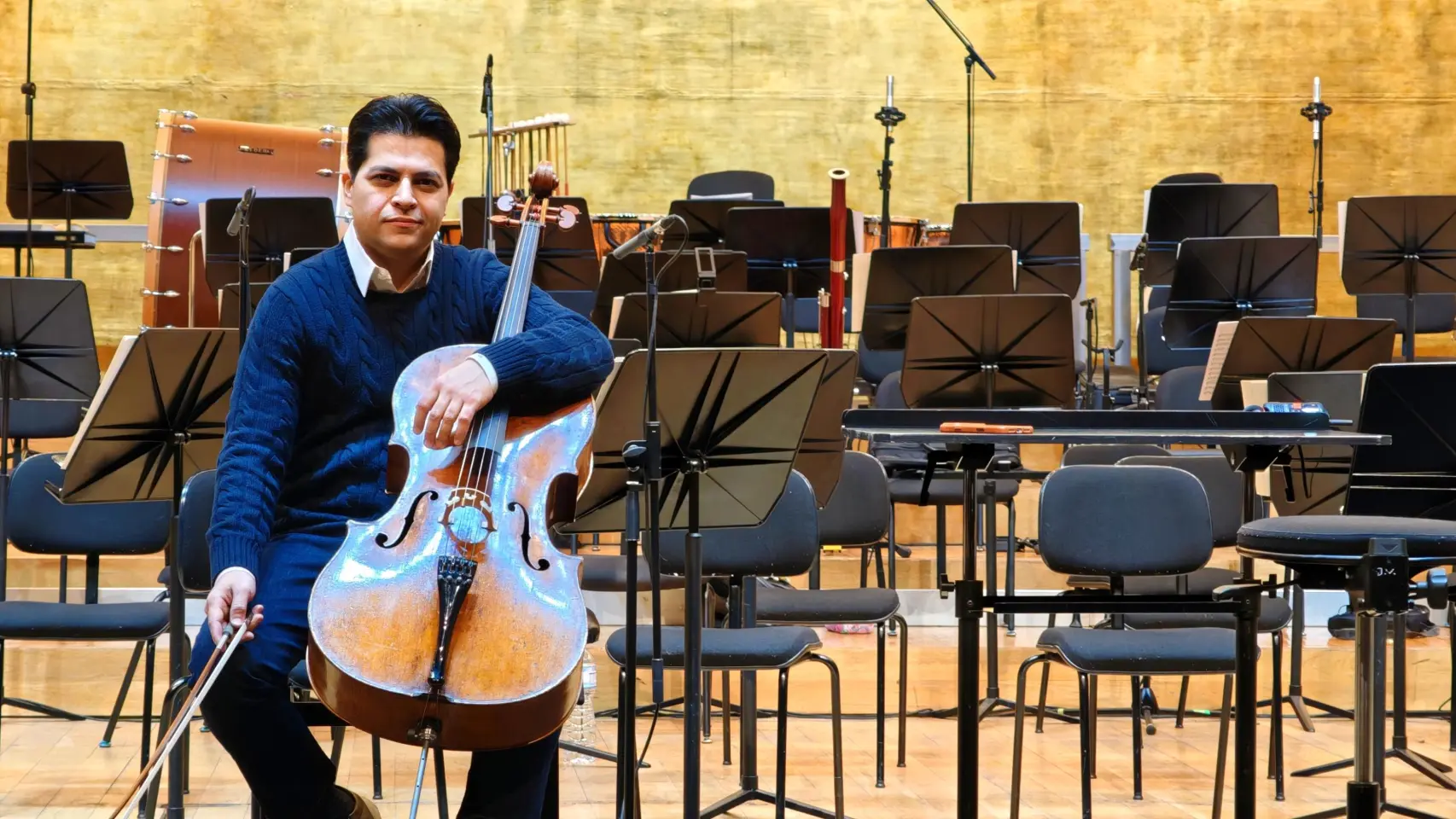 La historia del violonchelista venezolano Gregorio Nieto y su grabación maratónica con la London Symphony Orchestra