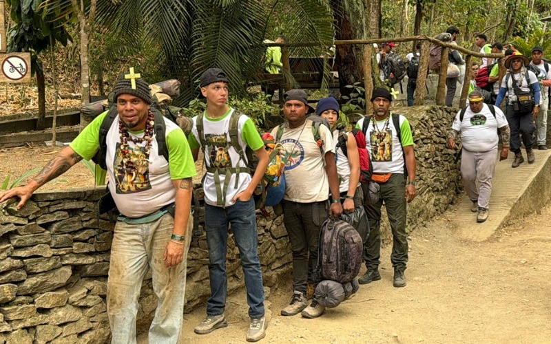 Palmeros de Chacao descendieron del Ávila para el Domingo de Ramos