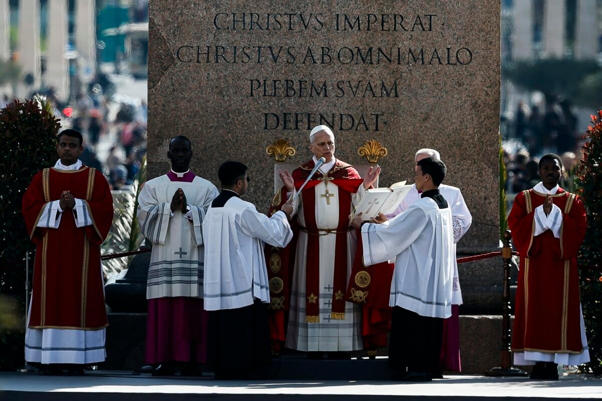 “Depongan las armas”: el llamado que hizo el papa León XIV en el Domingo de Ramos