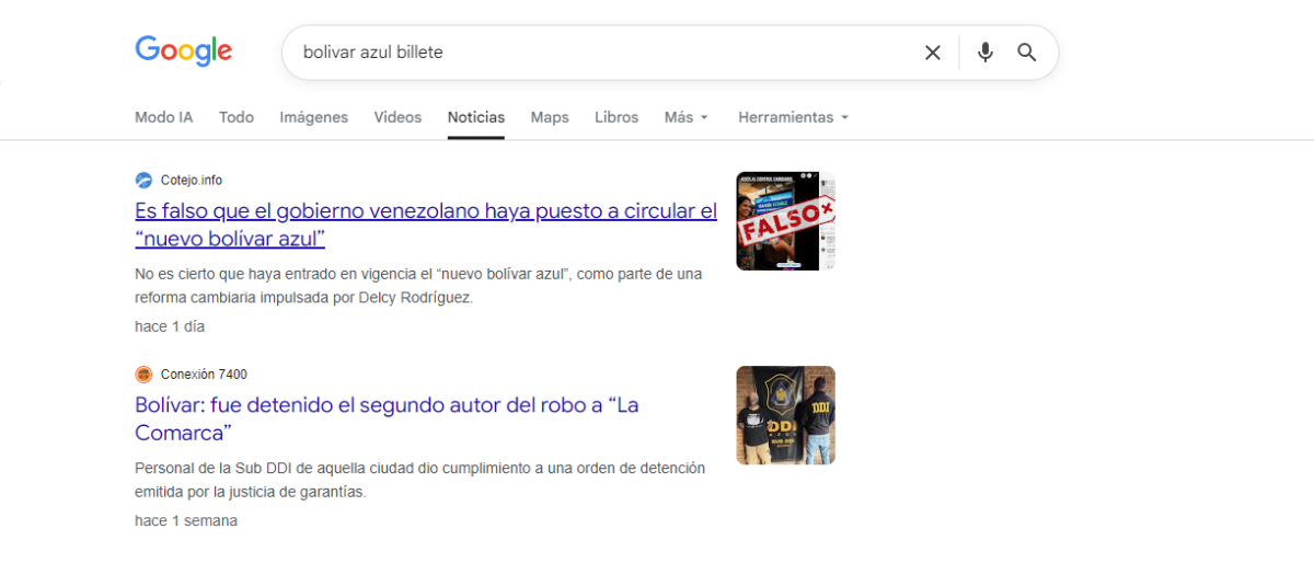 ¿Gobierno venezolano anunció la circulación de un nuevo bolívar azul?