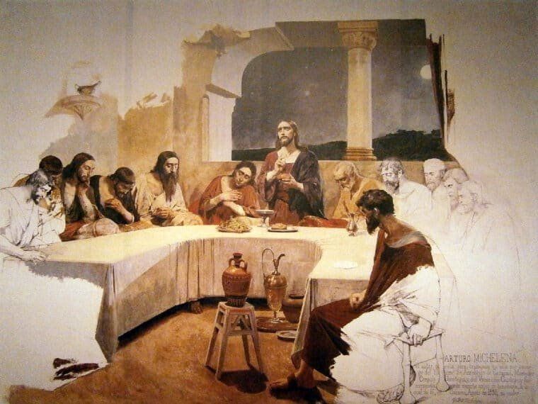 La última cena de Arturo Michelena