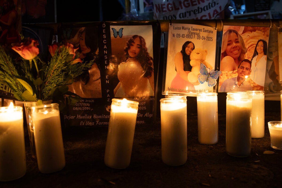 En imágenes: una vigilia recordó a las víctimas del Jet Set a un año de la tragedia en República Dominicana