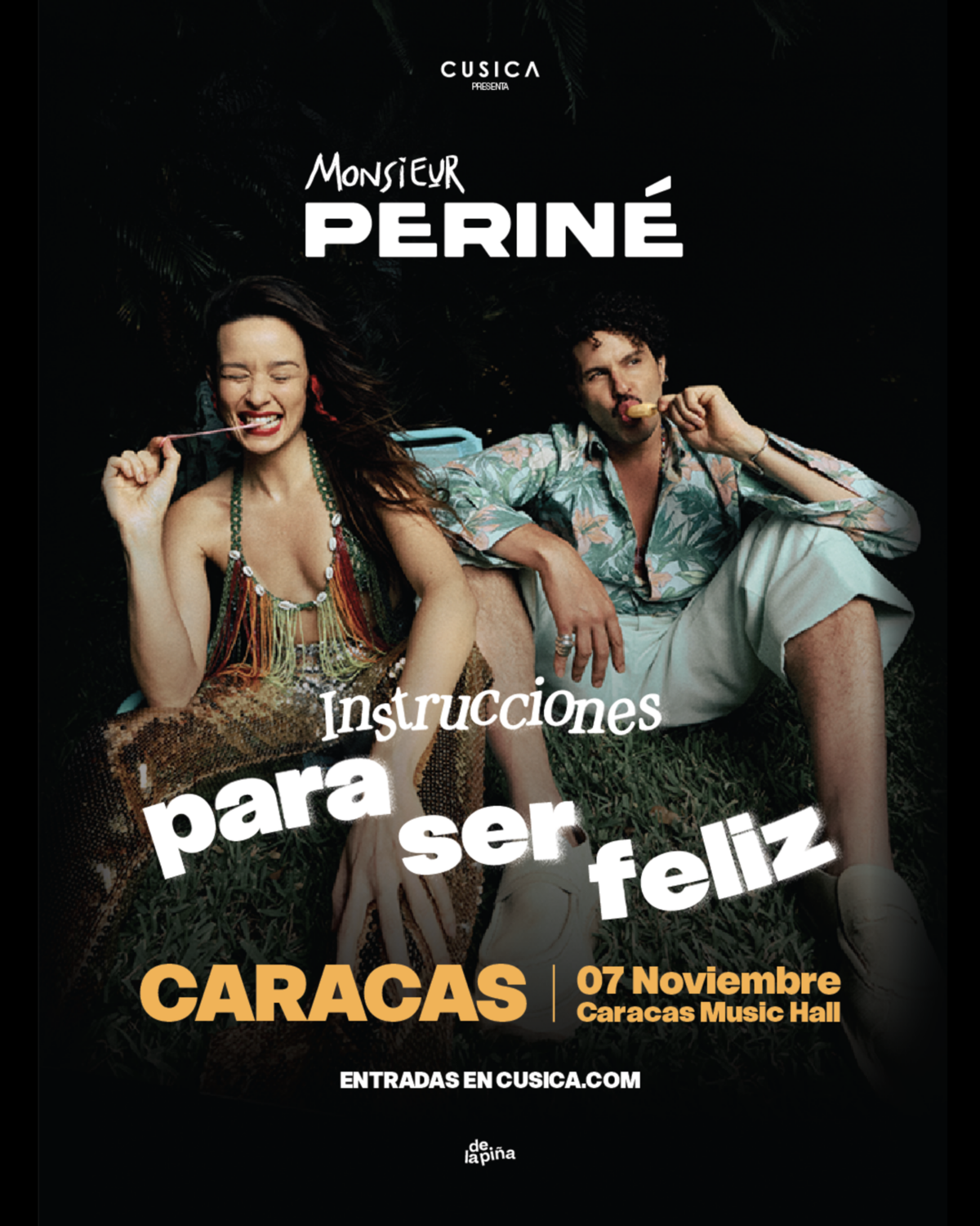 Monsieur Periné regresa a Caracas con su gira Instrucciones para ser feliz: precio de las entradas
