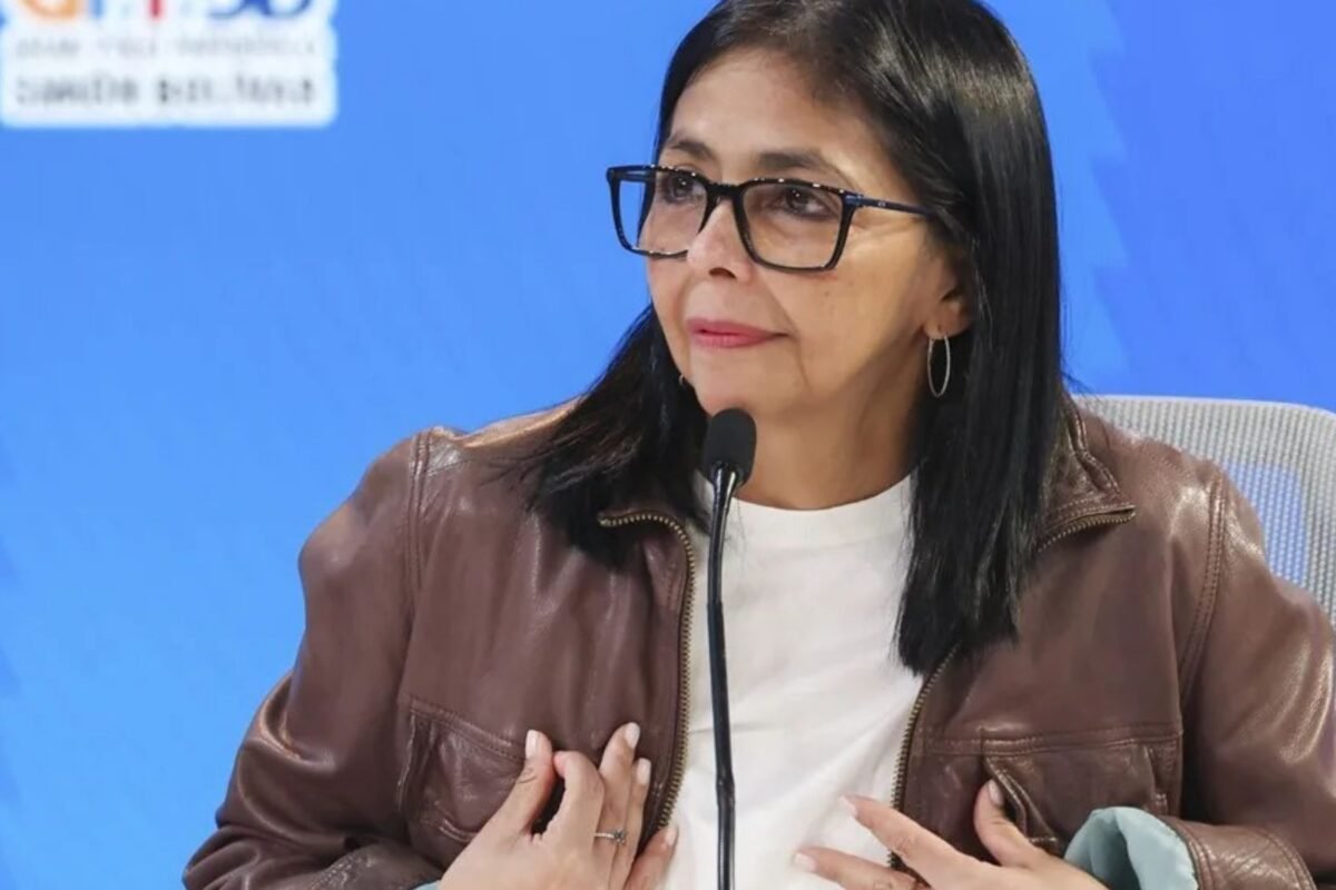 Delcy Rodríguez aseguró que 47 % de los medicamentos donados por EE UU ya fueron distribuidos en Venezuela
