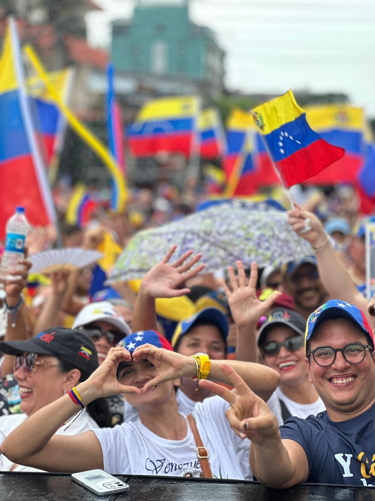 Venezolanos se concentraron en Panamá para participar en encuentro con María Corina Machado