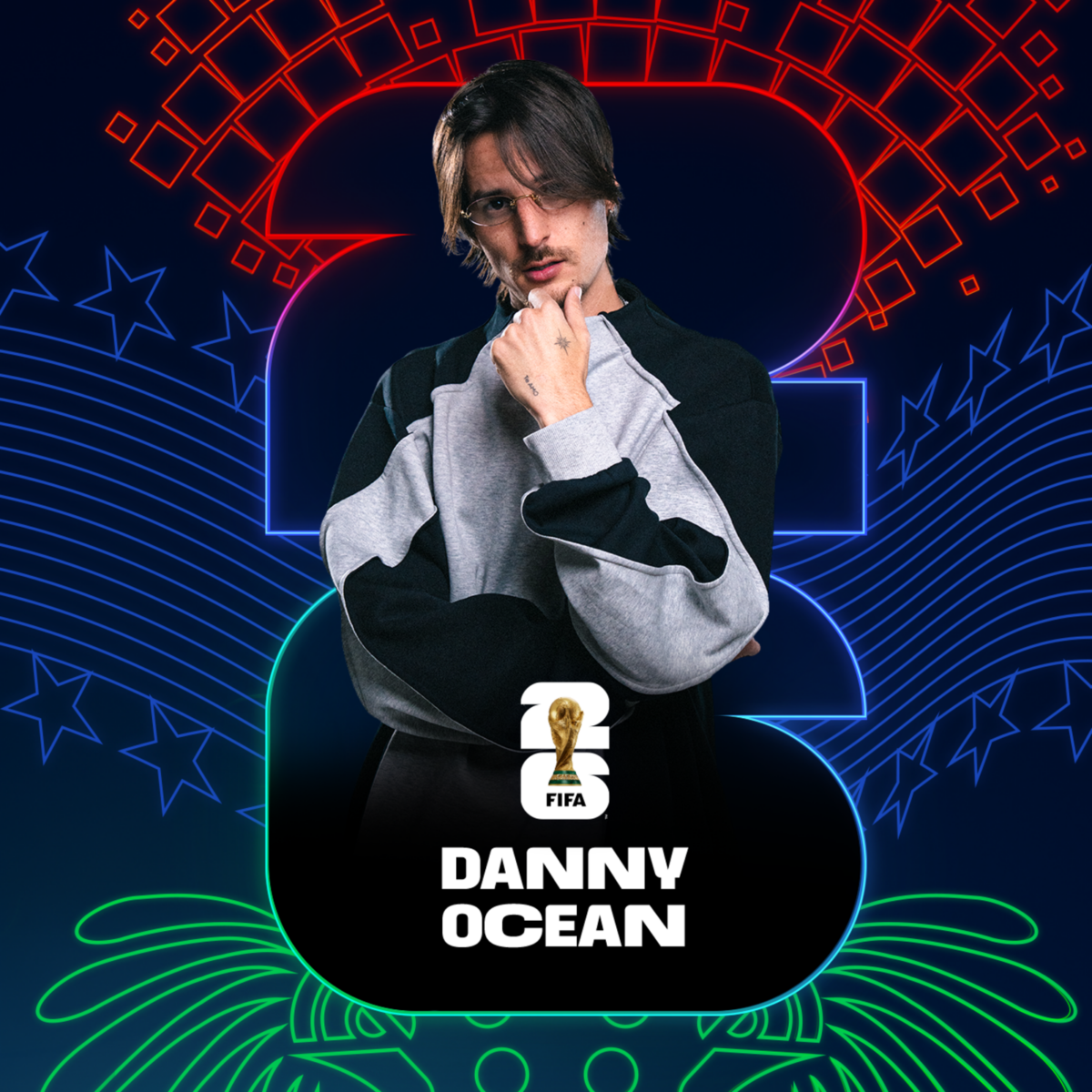 Danny Ocean hará historia al participar en el espectáculo inaugural del Mundial 2026