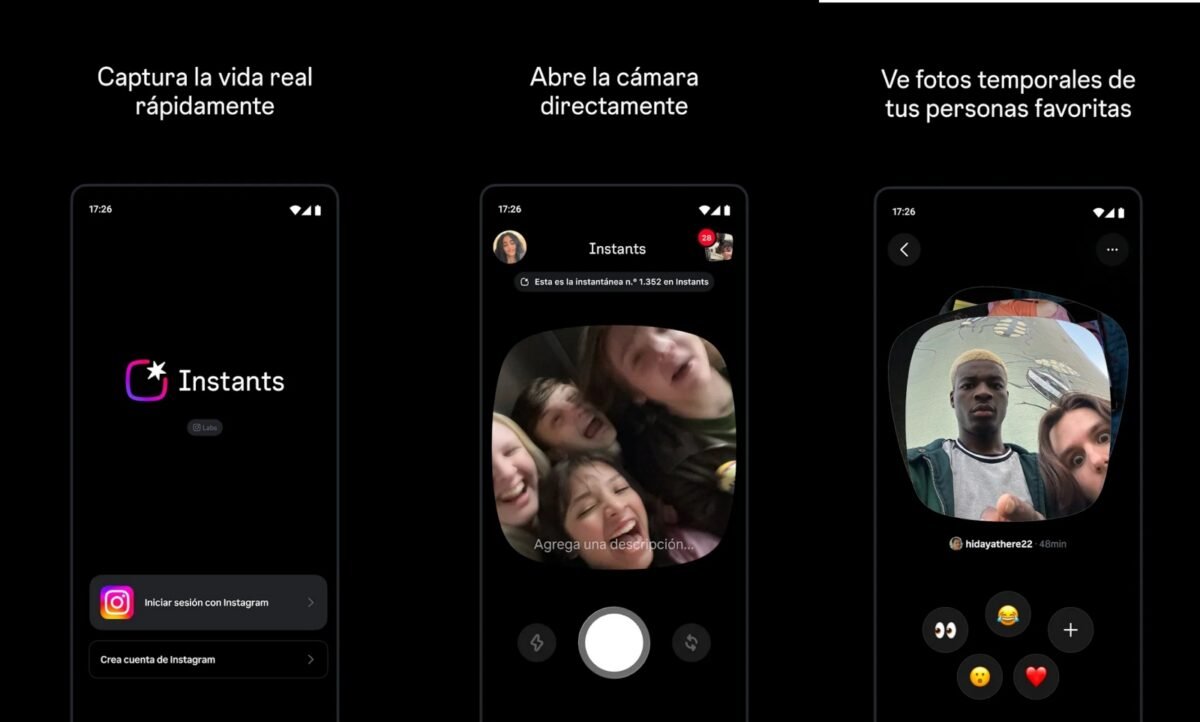 Instagram lanzó “Instants”, una función para compartir fotos efímeras entre amigos