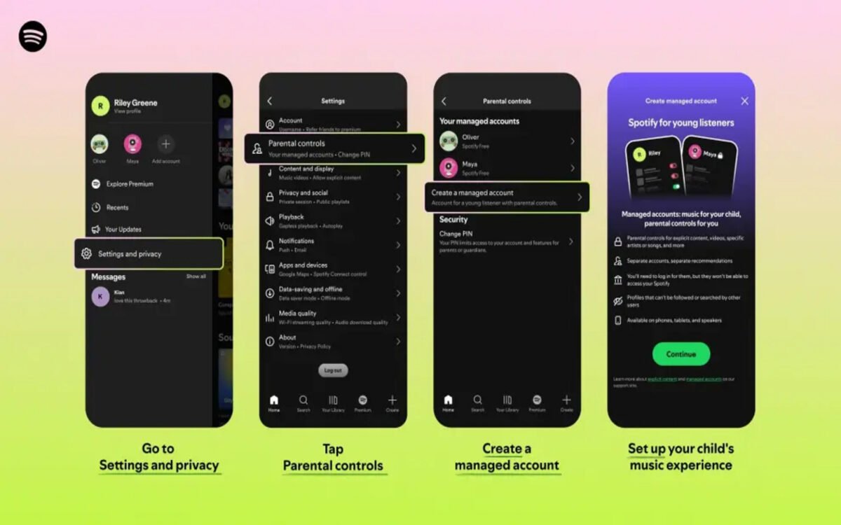 Spotify habilitó la función de perfiles infantiles en la versión gratuita: cómo funciona